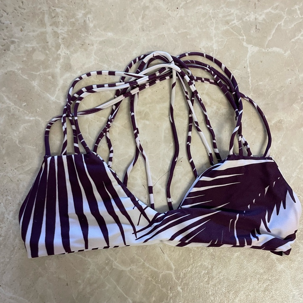 Mikoh kahala strappy halter bikini top